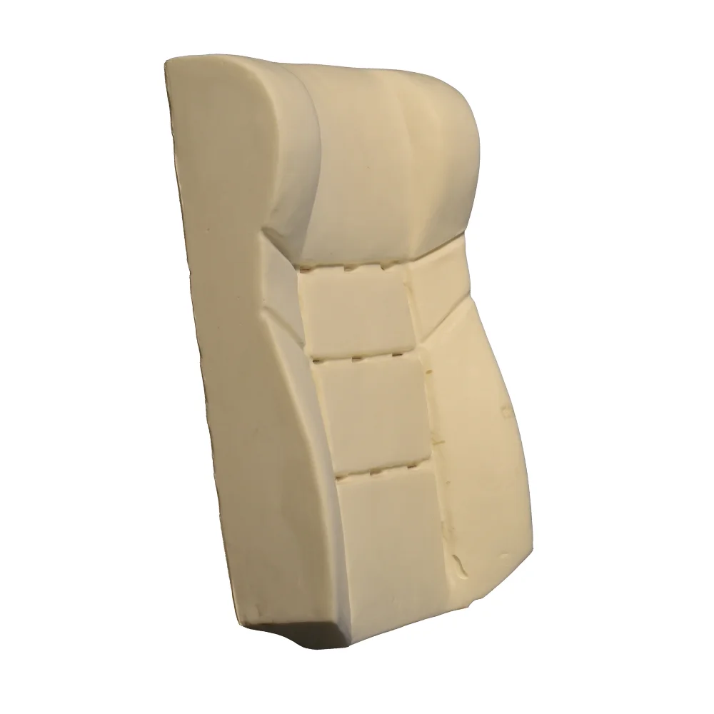 Bus seat cushion made from flexible polyurethane foam