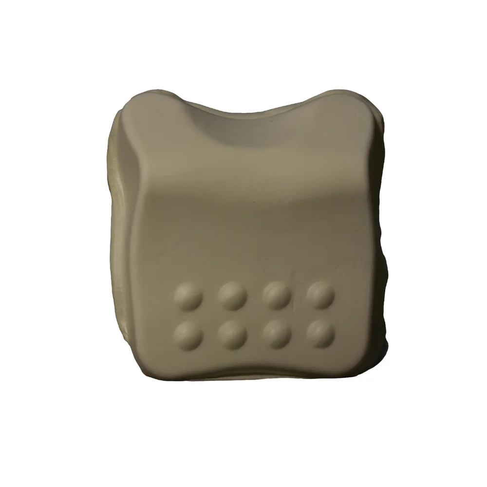 Car head rest made from flexible polyurethane foam for automotive seating